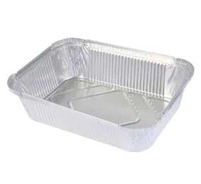 Extra deep half gastro aluminium foil container 326x264x102 mm, 5.8 L capacity