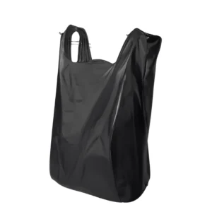 Black Jumbo Plastic Carrier Bags - Image 1