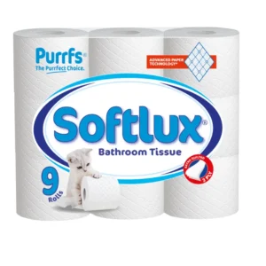 Softlux 3-Ply Toilet Rolls – Extra Soft, Thick & Absorbent - Image 1