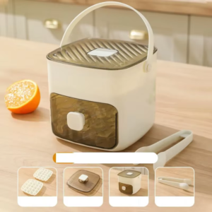 48-Grid Press Ice Cube Maker with Storage Box - Image 9