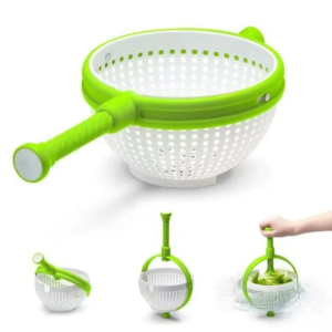 Rotating Vegetable & Fruit Drain Basket - Image 3