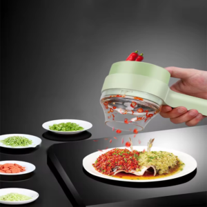 4-in-1 Electric Vegetable Cutter and Food Chopper - Image 2