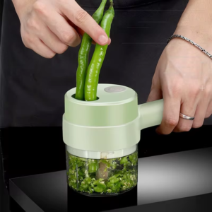 4-in-1 Electric Vegetable Cutter and Food Chopper - Image 4