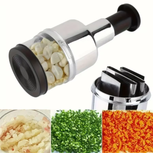 Manual Garlic Chopper & Mini Vegetable Cutter - Image 1