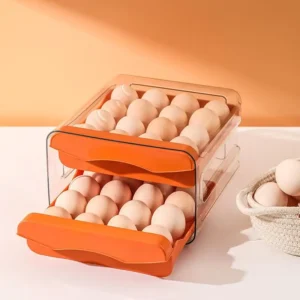 2-Tier Egg Storage Drawer Organizer - Image 3