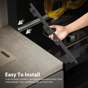 Stainless Steel Stove Gap Covers (2 Pack) - Image 4