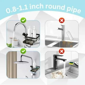 Kitchen Sink Faucet Drain Organizer - Image 6
