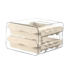 2-Tier Egg Storage Drawer Organizer - Image 7