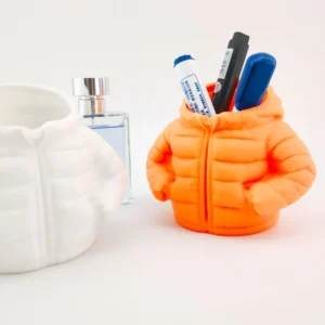 Puffer Jacket Design Desk Pen Holder - Image 5