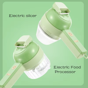 4-in-1 Electric Vegetable Cutter and Food Chopper - Image 3